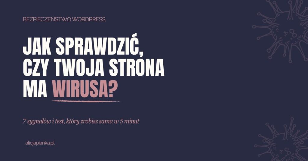 jak sprawdzić czy strona ma wirusa – [co widać na obrazku, np. ostrzeżenie przeglądarki]